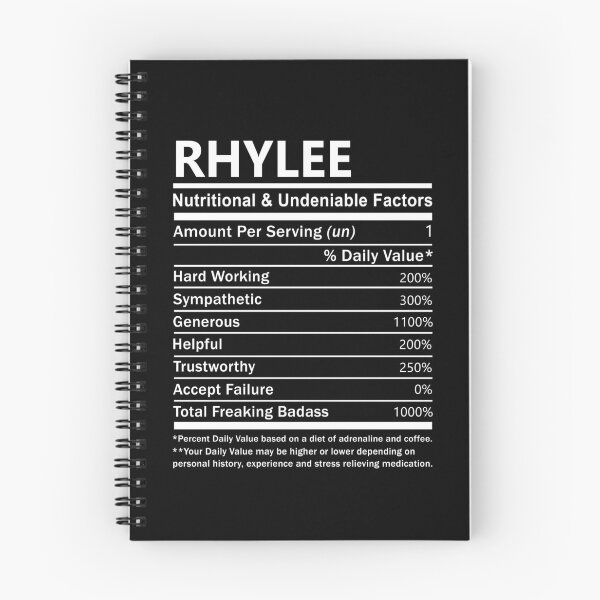 Item preview, Rhylee Name T Shirt - Rhylee Nutritional And Undeniable Factors Gift Item Tee designed and sold by geniajmk13.