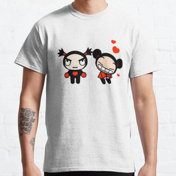 Pucca Love Garu Cute Korean Cartoon Show Kawaii Mens/Unisex T-Shirt Print  Shirts