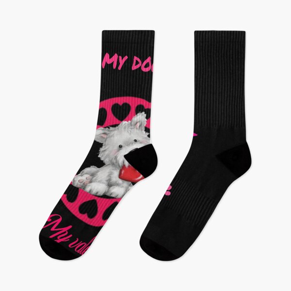 Item preview, My dog is my valentine designed and sold by hagrashraf.