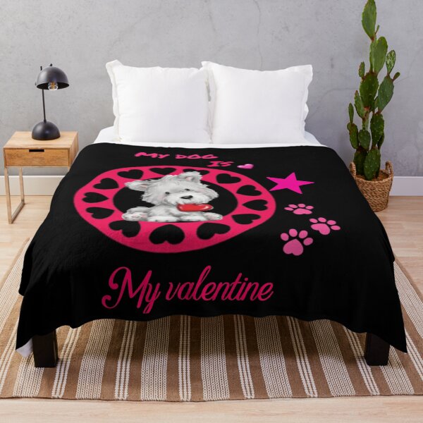 Item preview, My dog is my valentine designed and sold by hagrashraf.