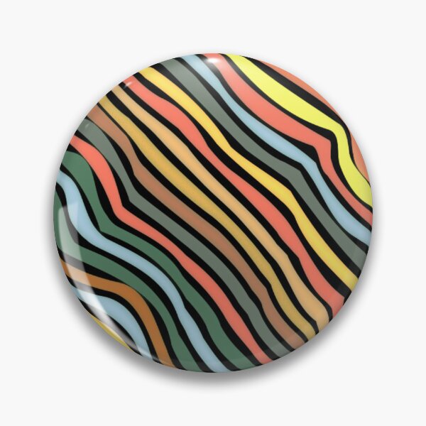 Item preview, Abstract multicolor stripes designed and sold by cutecrazytshirt.