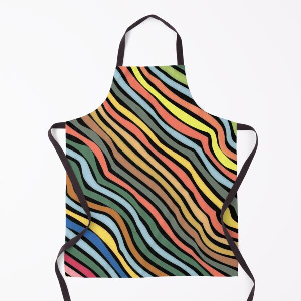 Item preview, Abstract multicolor stripes designed and sold by cutecrazytshirt.