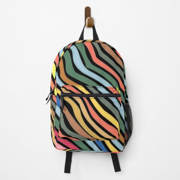 Item preview, Abstract multicolor stripes designed and sold by cutecrazytshirt.
