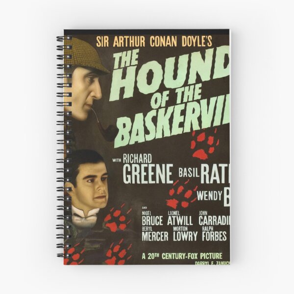 Item preview, Vintage Poster for The Hound of the Baskervilles designed and sold by TheWitchsWolf.