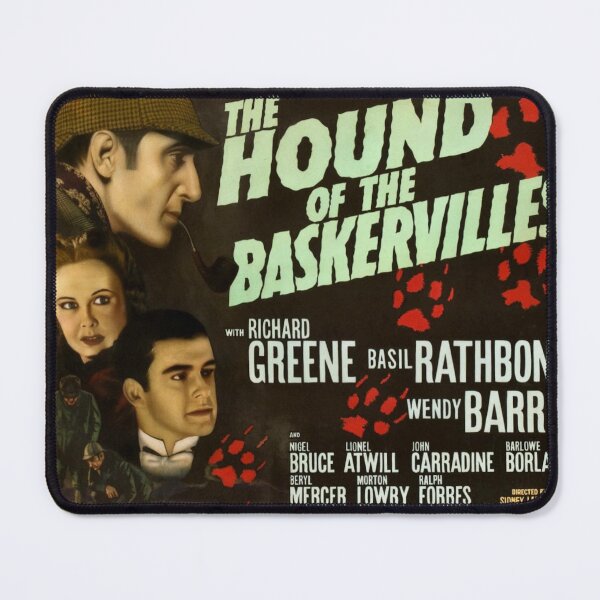 Item preview, Vintage Poster for The Hound of the Baskervilles designed and sold by TheWitchsWolf.