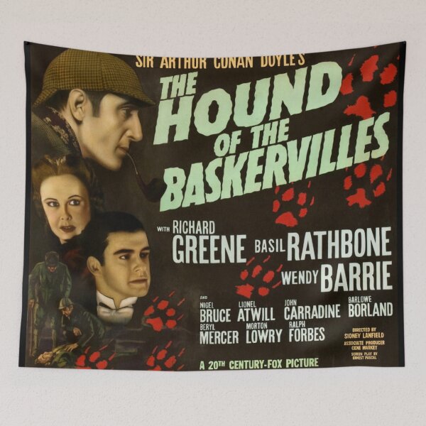 Artikelvorschau, Vintages Plakat für Der Hund der Baskervilles entworfen und verkauft von TheWitchsWolf.