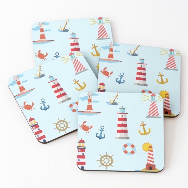 Item preview, Nautical Lighthouses Collection designed and sold by silviaol.