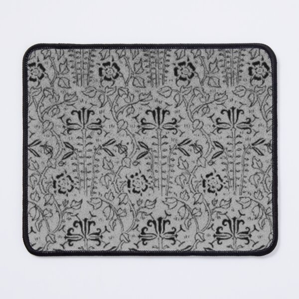 Item preview, Vintage Floral Pewter Gray designed and sold by SaraValor.