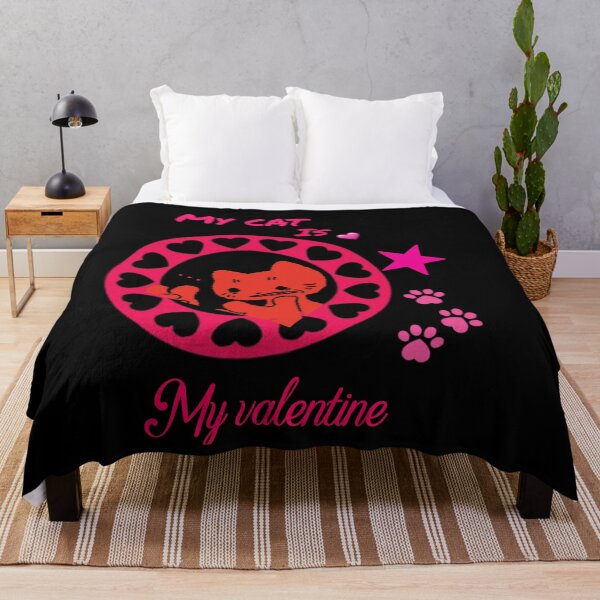 Item preview, Funny cat is my valentine designed and sold by hagrashraf.