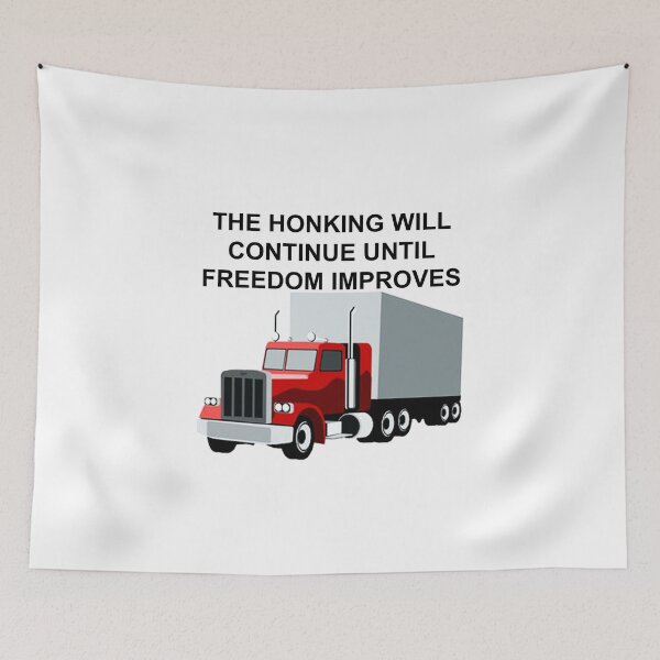 Item preview, The Honking Will Continue Until Freedom Improves designed and sold by LightningJelly.
