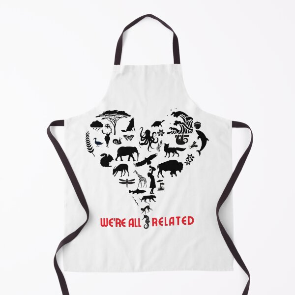 Item preview, We're all Related Heart Collage designed and sold by weRnature-earth.