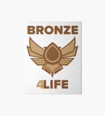 Bronze for life Art Board