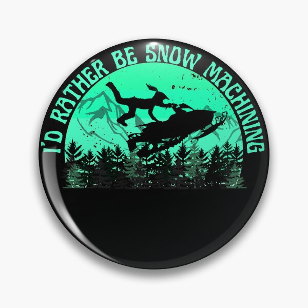Item preview, Id Rather Be Snow machining Girl -Send it designed and sold by Rally-Girl.