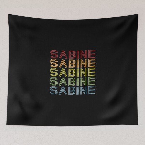 Item preview, Sabine Name T Shirt - Sabine Vintage Retro Sabine Name Gift Item Tee designed and sold by oslandefren.