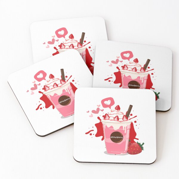 Item preview, Strawberry Smoothie wihtout Text (For white bg) designed and sold by Dreamy-girl.
