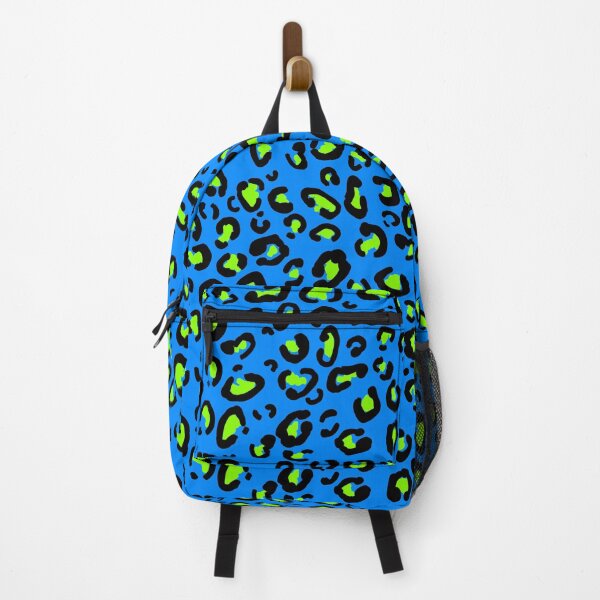 Item preview, blue and Green leopard print designed and sold by DemonicGloom.