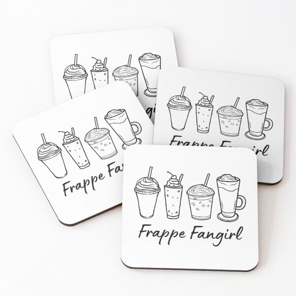 Item preview, Frappe Fangirl | Frappe Shirt | Frappe Gift | Coffee Lover designed and sold by Presto Prints Design.