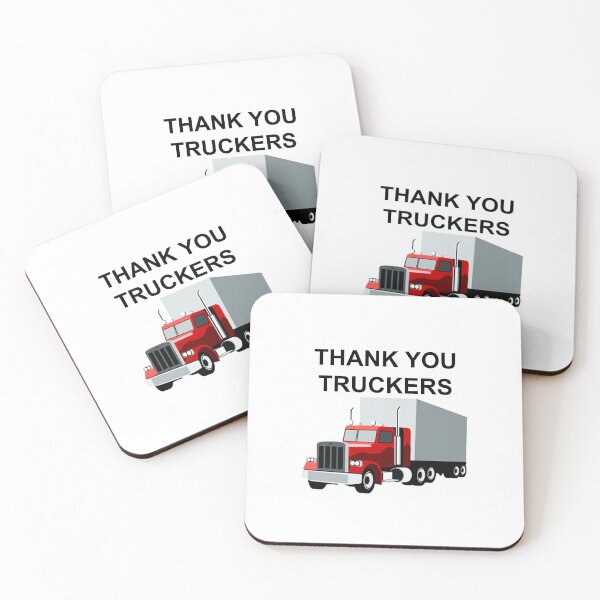 Item preview, Thank You Truckers designed and sold by LightningJelly.