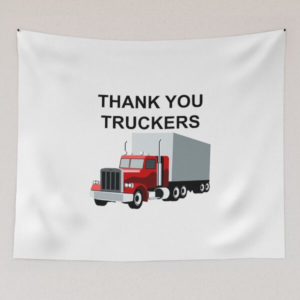 Item preview, Thank You Truckers designed and sold by LightningJelly.