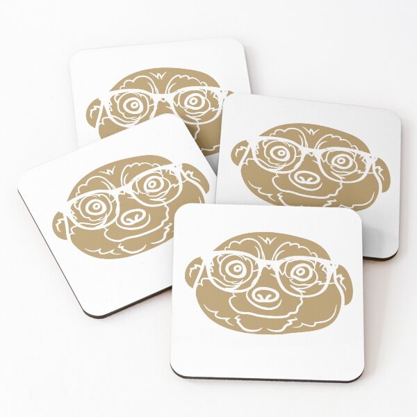 Item preview, Meerkat Glasses | Cute Meerkat | Funny Meerkat designed and sold by Presto Prints Design.