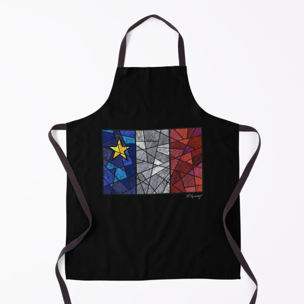 Artikelvorschau, Pastellmosaik mit akadischer Flagge - Drapeau acadien mosaïque pastell vitrail entworfen und verkauft von ColoursOfFrance.