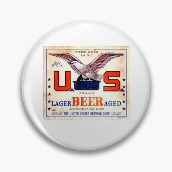 Item preview, U.S.Aged Lager Beer, distressed designed and sold by uniquenostalgia.