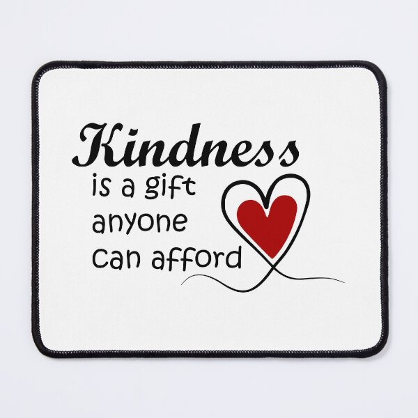 Item preview, Kindness quote text heart designed and sold by Ashlison.
