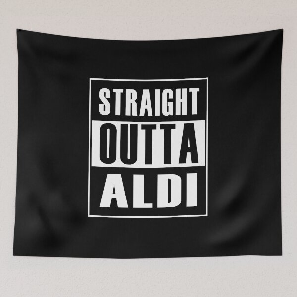 Item preview, Straight Outta Aldi (*ORIGINAL DESIGN*) designed and sold by crowbarr.