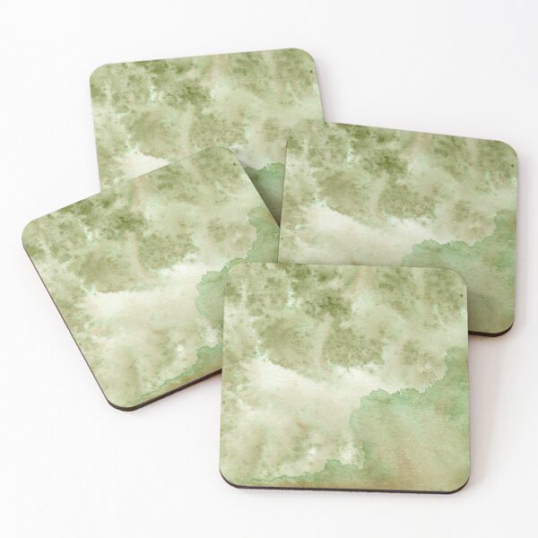 Item preview, Tie Dye Acuarela Abstracta Verde Oliva designed and sold by PrettyLittlePic.