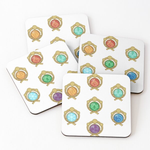 Item preview, Genshin Impact Visions Inazuma designed and sold by littlecamkoala.
