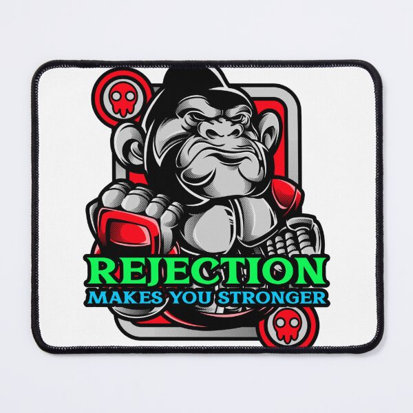 Item preview, REJECTION MAKES YOU STRONGER. ESSENTIAL T-SHIRT designed and sold by SuccessfulVibes.