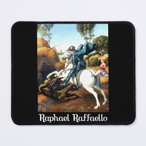 Item preview, Saint George Slays The Dragon by Raphael designed and sold by KathteeDesign.