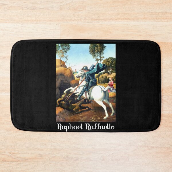Item preview, Saint George Slays The Dragon by Raphael designed and sold by KathteeDesign.