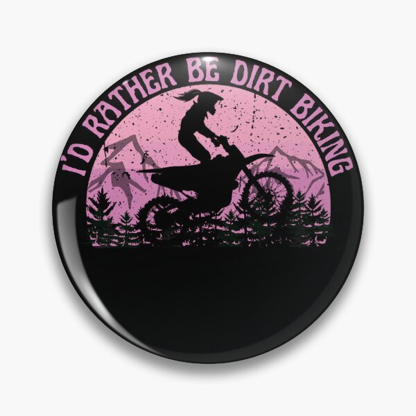 Item preview,  Id Rather Be Dirt Biking Girl - Motocross designed and sold by Rally-Girl.