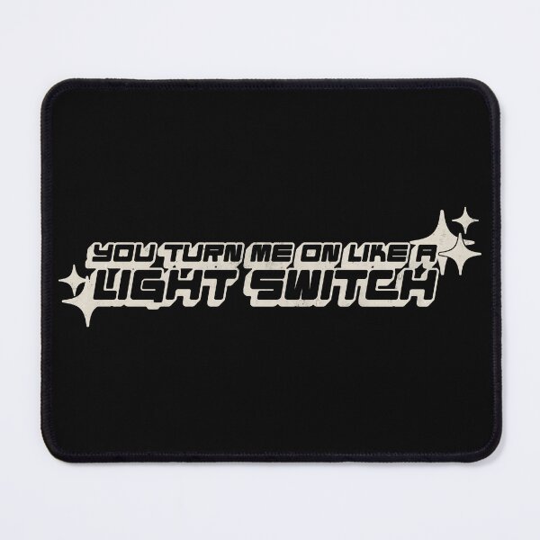 Item preview, You Turn Me On Like A Light Switch - Y2k Style White designed and sold by itisjakob.