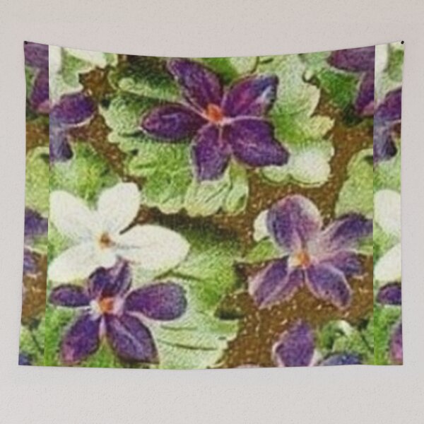 Item preview, Vintage Floral Purple Violets  designed and sold by SaraValor.