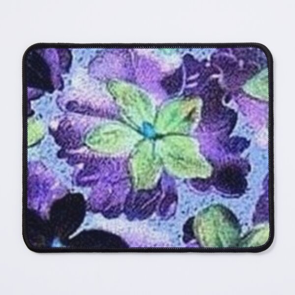 Item preview, Vintage Floral Green and Purple Violets designed and sold by SaraValor.