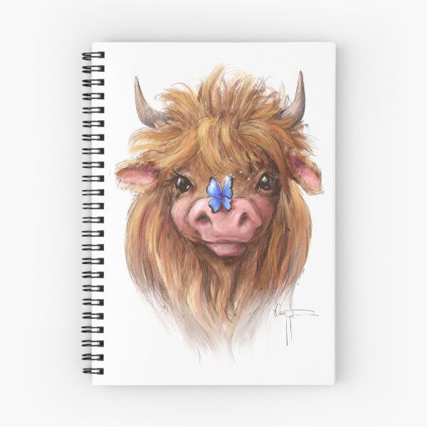 Item preview, Highland Rendezmoo Cow Animal Art Sheep Incognito by Conni Togel designed and sold by sheepincognito.
