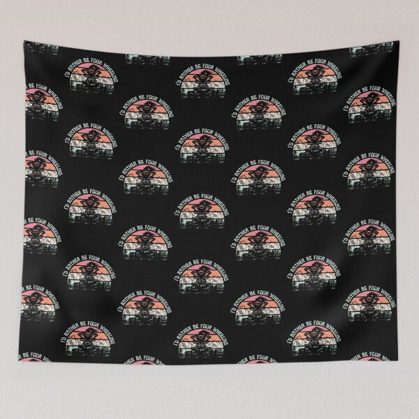 Item preview, Id Rather Be Four Wheeling -Motocross Girl designed and sold by Rally-Girl.