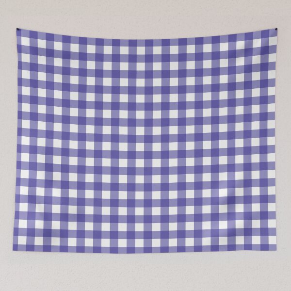 Item preview, Very Peri Gingham, Periwinkle Check Pattern designed and sold by WhimsyAndMojo.