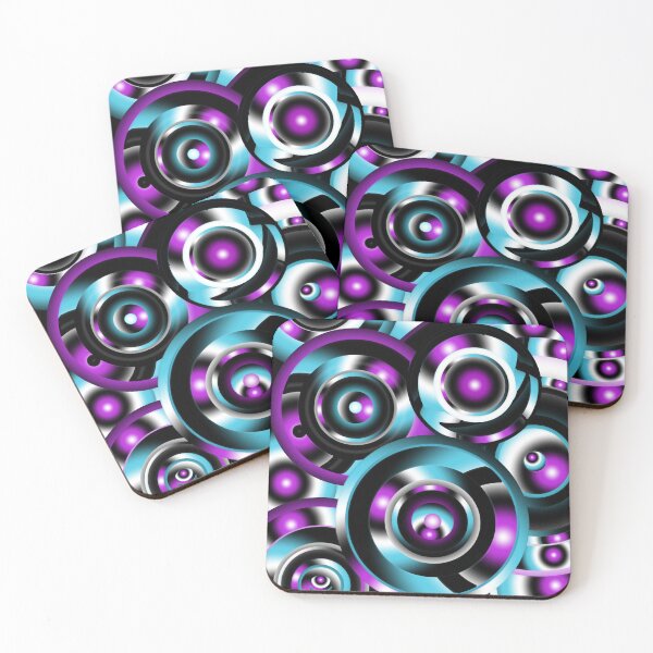 Item preview, Purple Teal Illusion Orbs designed and sold by SparkyMae.