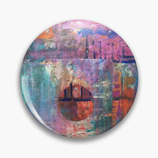 Item preview, Stratum - Abstract painting designed and sold by Caroline  Peacock.