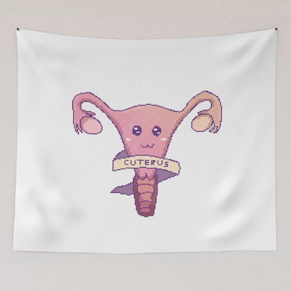 Item preview, CUTERUS - Uteruses Before Duderuses designed and sold by FuzzyWuffy.