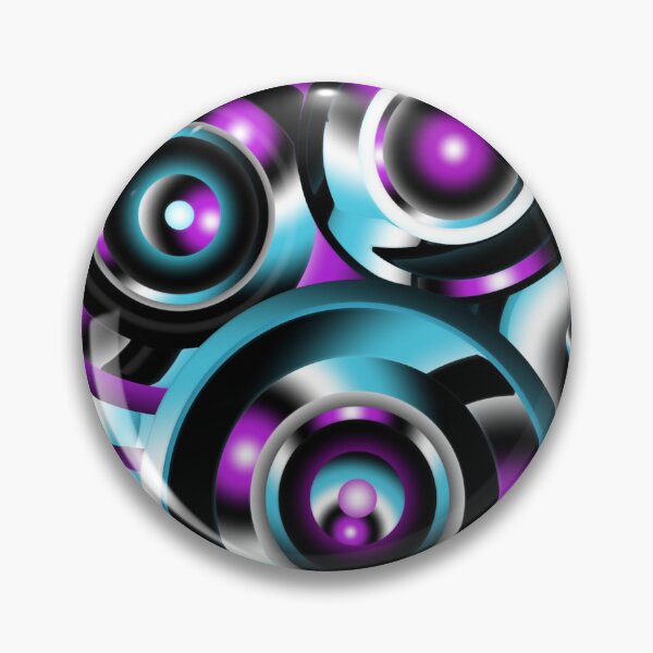 Item preview, Purple Teal Illusion Orbs designed and sold by SparkyMae.