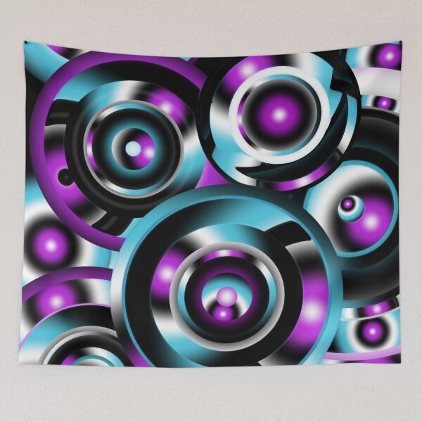 Item preview, Purple Teal Illusion Orbs designed and sold by SparkyMae.
