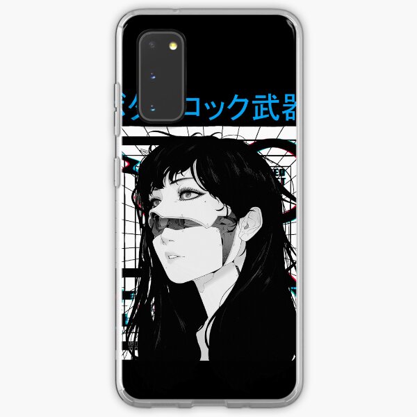 Aperçu de l'œuvre Cyberpunk Cyborg Girl Vaporwave Style urbain créée et vendue par OWLvision33.