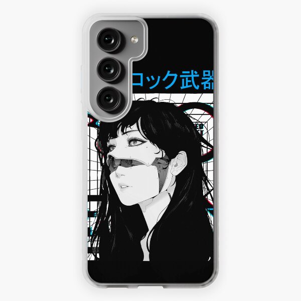 Aperçu de l'œuvre Cyberpunk Cyborg Girl Vaporwave Style urbain créée et vendue par OWLvision33.