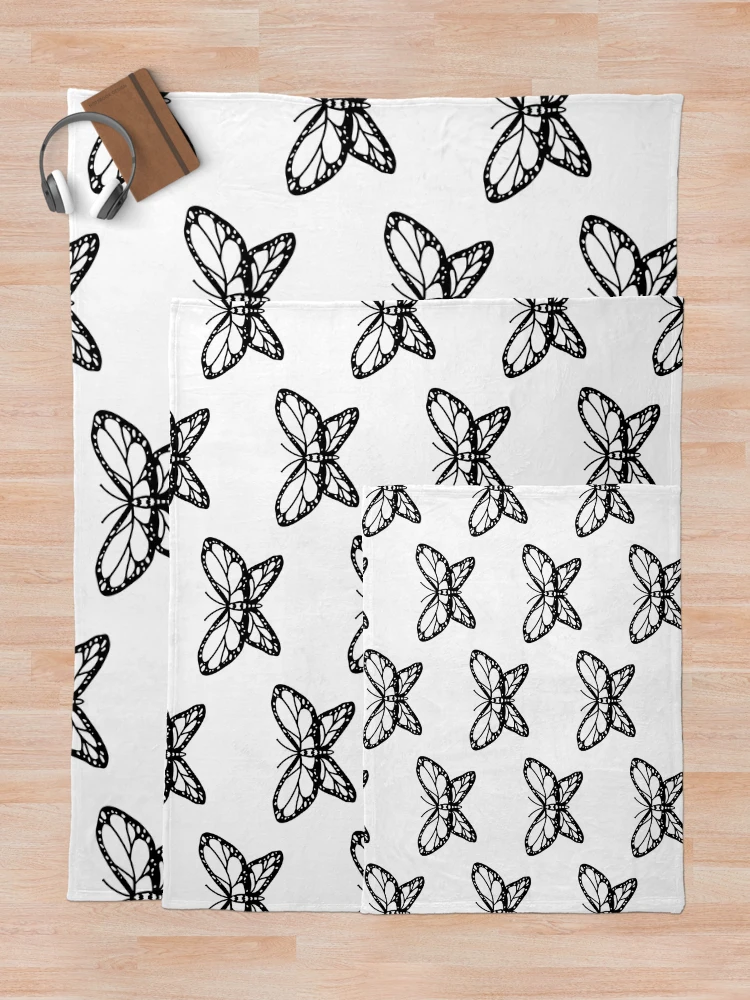 Imagen 5 de 6, Manta con la obra Mariposa, diseñada y vendida por Reeseworks.