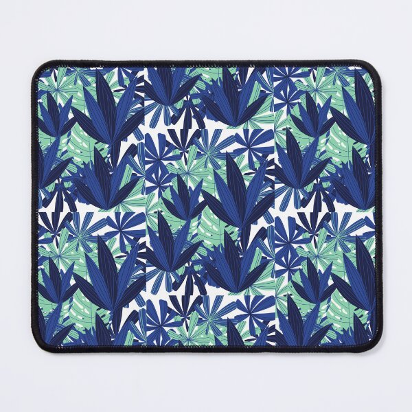 Item preview, Blue/Green Light Floral Pattern designed and sold by monrigdesigns.