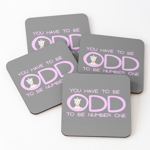 Item preview, You have to be odd unicorn pink designed and sold by Emceetina4.
